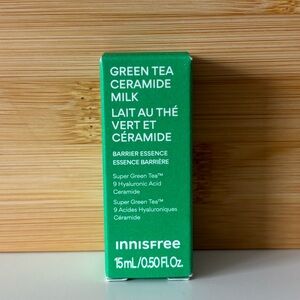 Innisfree green tea ceramide milk